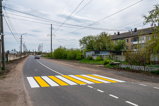 В Мелитополе Запорожской области завершены работы на улице Западно-Линейной