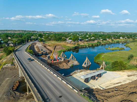 Three Bridges Are Being Restored on the Highway Section to the Sea of Azov